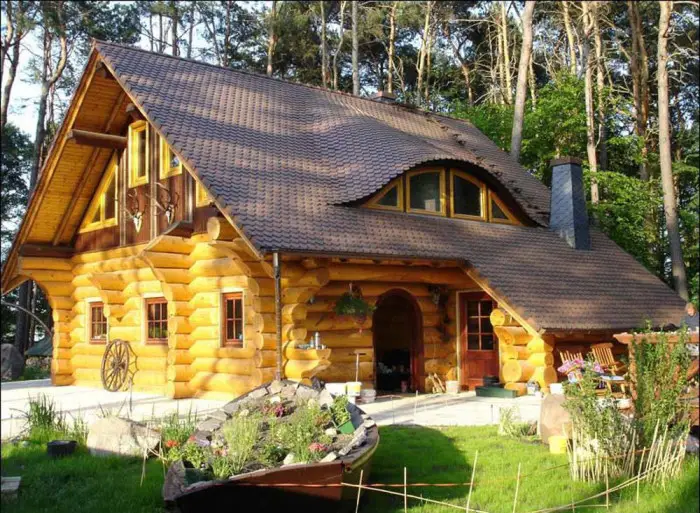 Banya Log Cabin: All Details on Technology and Design