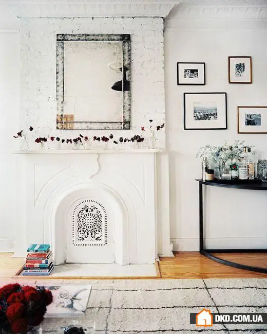 如何装饰装饰性壁炉：10个最佳创意，50个明亮示例