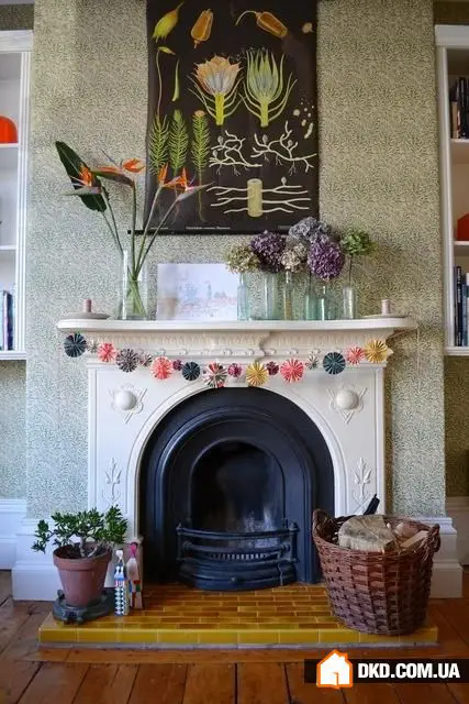 如何用花环装饰家居：6个创意，30个明亮示例