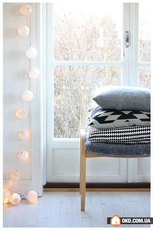 如何用花环装饰家居：6个创意，30个明亮示例