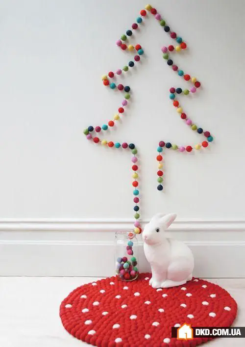 如何用花环装饰家居：6个创意，30个明亮示例