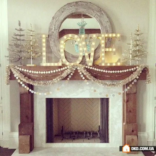 如何用花环装饰家居：6个创意，30个明亮示例