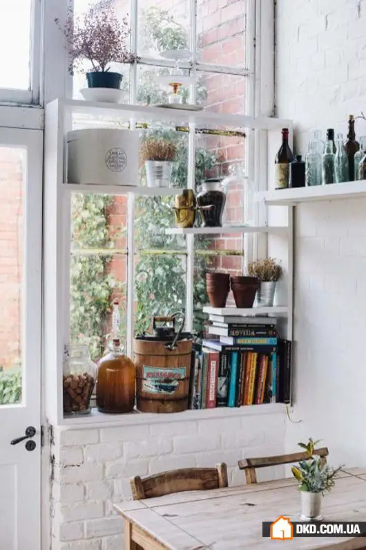 如何装饰窗台:6个想法,30个实例