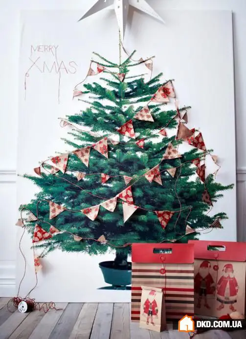 Елка как арт-объект: 5 оригинальных идей, более 30 примеров
