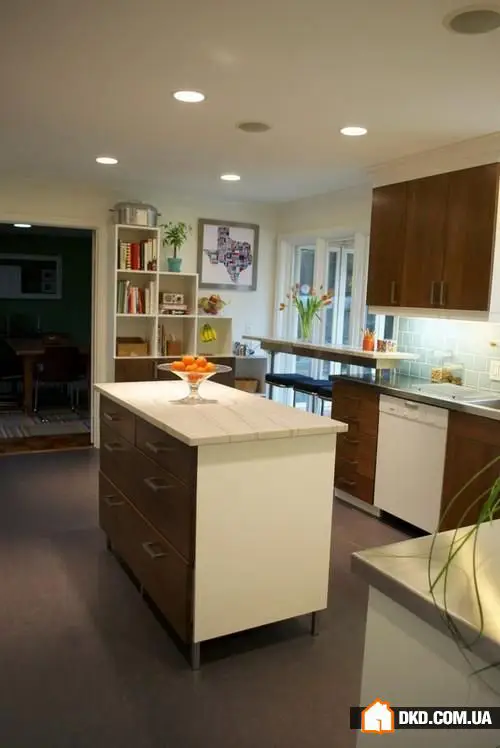 Vor und nach: Funktionale Küche für große Familie