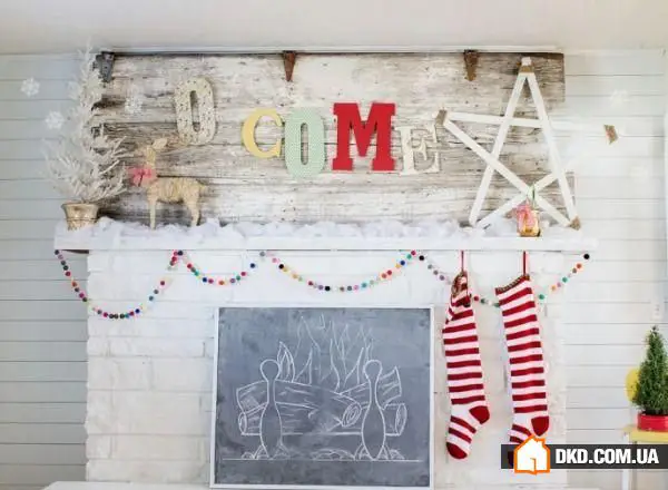 如何装饰装饰性壁炉：10个最佳创意，50个明亮示例