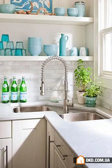 如何布置角落厨房:5个实用技巧