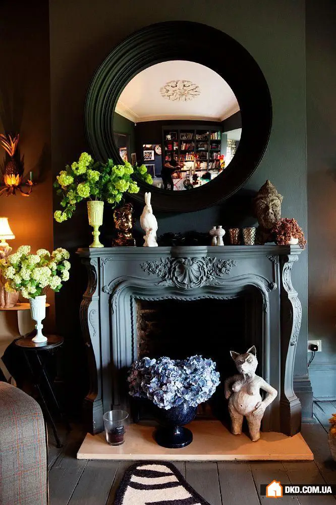 如何装饰装饰性壁炉：10个最佳创意，50个明亮示例