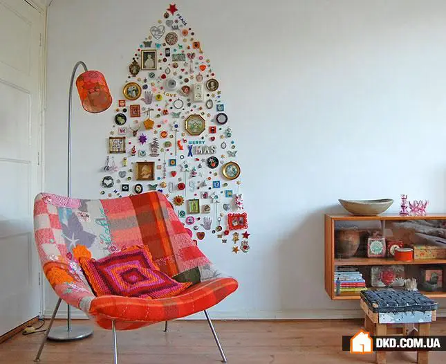 Елка как арт-объект: 5 оригинальных идей, более 30 примеров