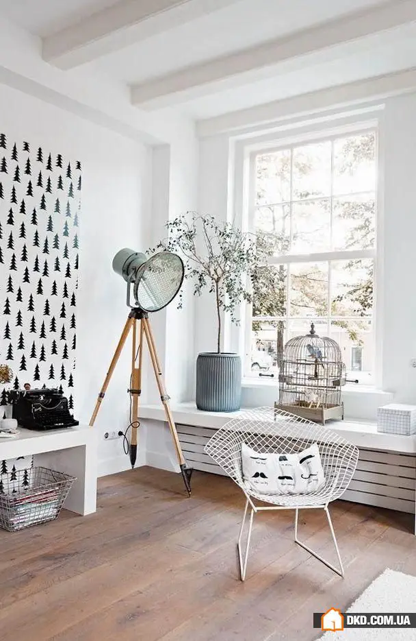 Цвета в скандинавском интерьере: 30 лучших примеров