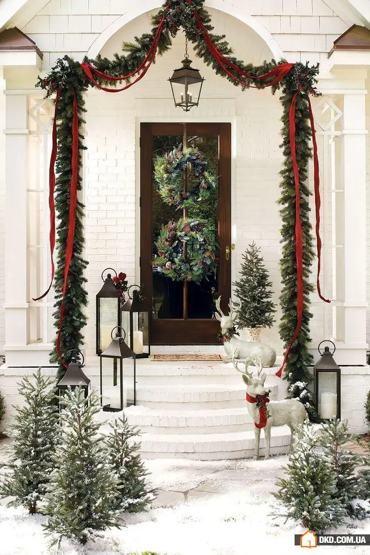 如何用花环装饰家居：6个创意，30个明亮示例