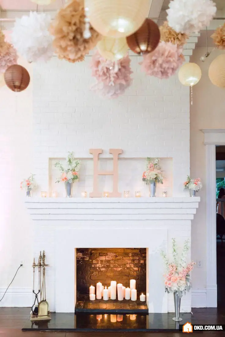 如何装饰装饰性壁炉：10个最佳创意，50个明亮示例