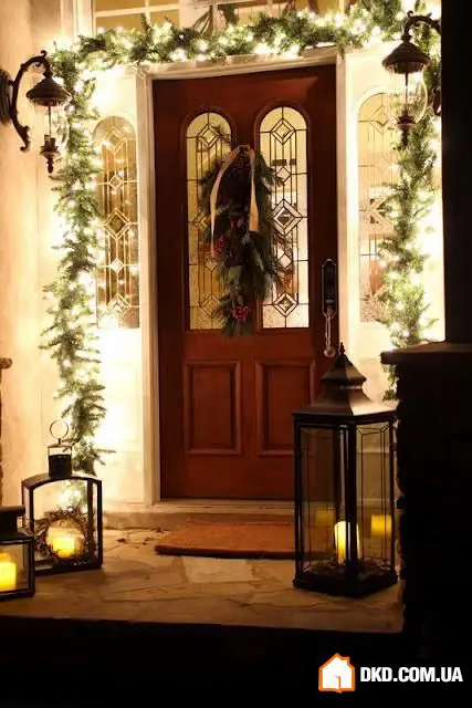 如何用花环装饰家居：6个创意，30个明亮示例