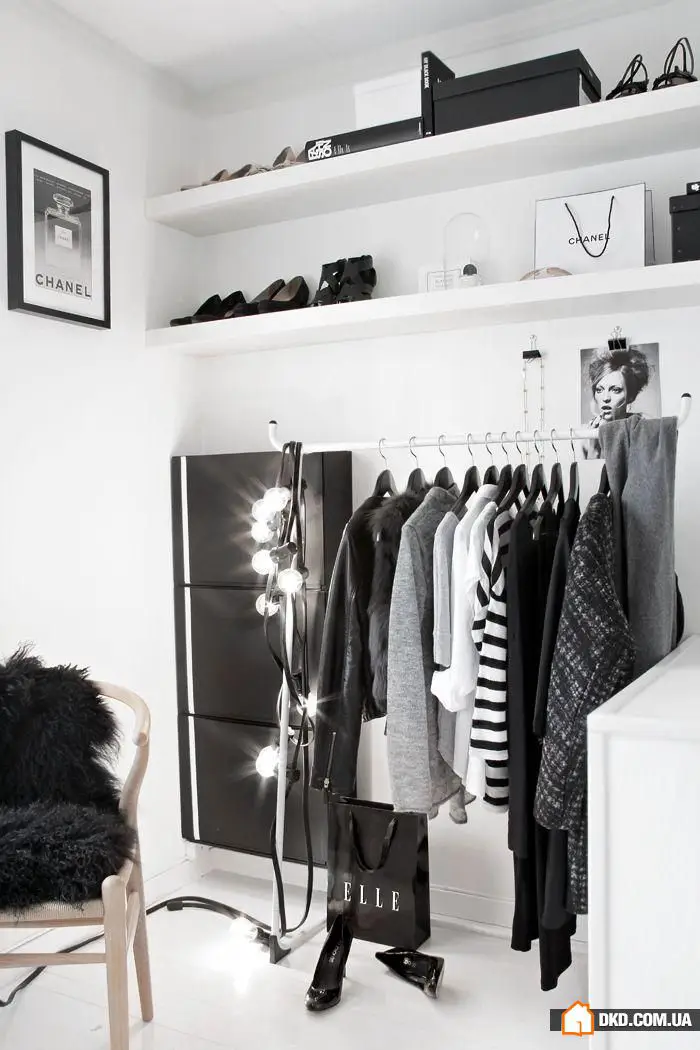 If There's No Room for a Wardrobe in the Bedroom: 5 Ideas for Clothing Storage
