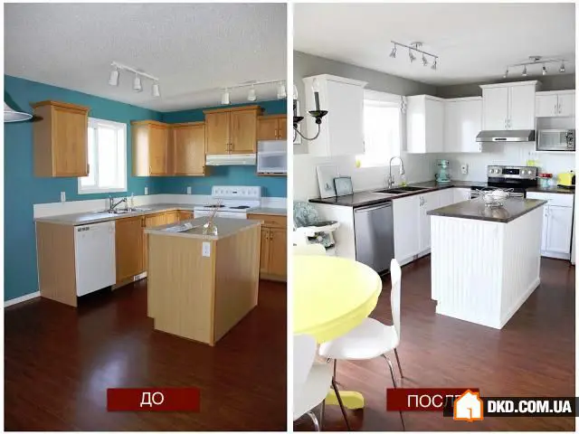 Before and After: Stylish Kitchen on a Budget