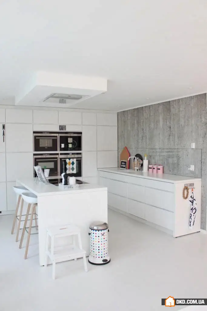 Бетонная стена в интерьере: 4 идеи, 20 лучших примеров