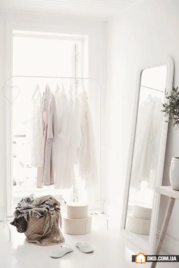 If There's No Room for a Wardrobe in the Bedroom: 5 Ideas for Clothing Storage