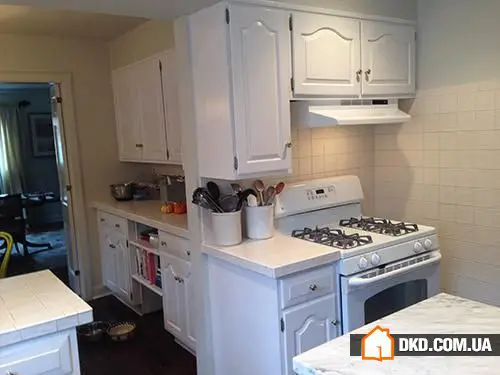 前后对比：厨房餐厅翻新改造