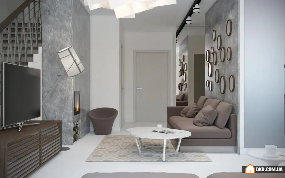 50种灰色调：现代风格厨房餐厅