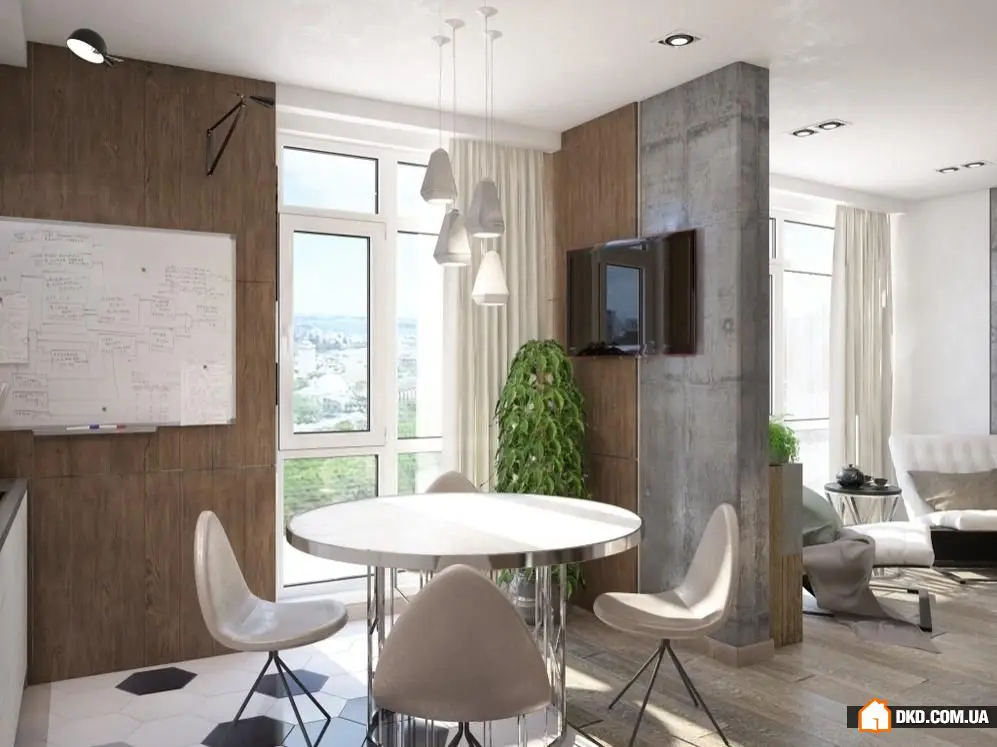 混凝土舒适感:现代风格工作室项目