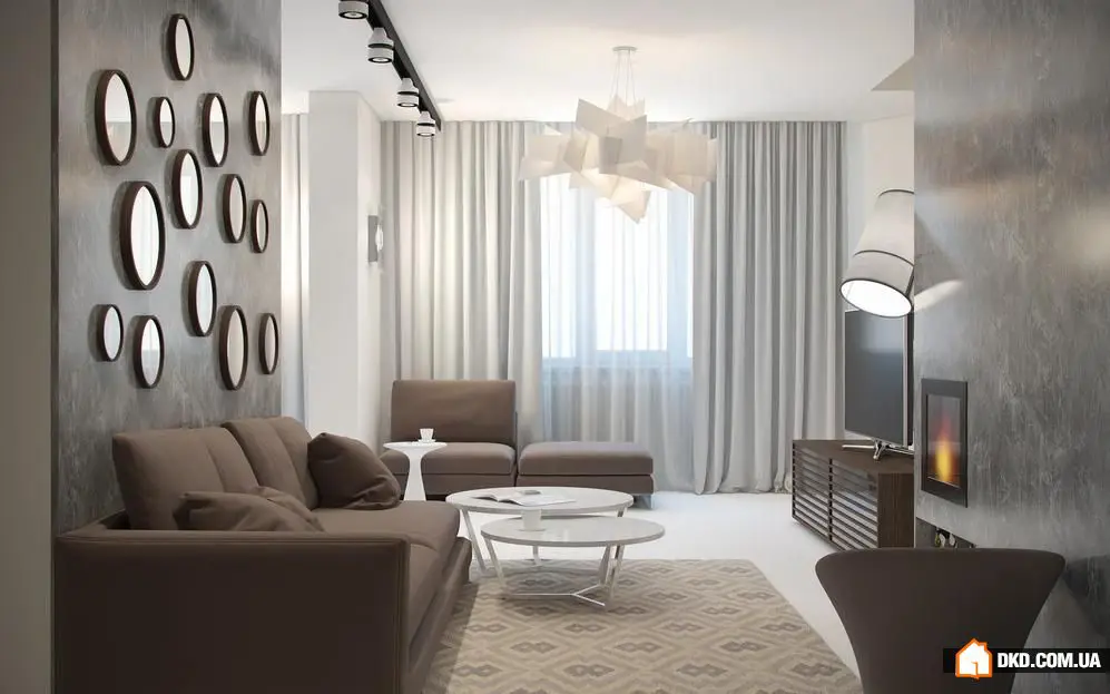 50种灰色调：现代风格厨房餐厅