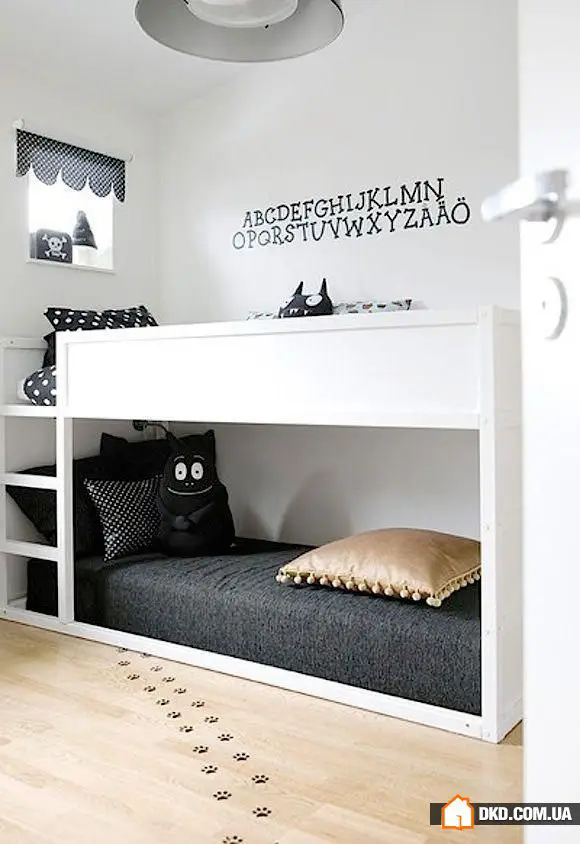 Как оформить совмещенную детскую для мальчика и девочки 3-7 лет: 4 практичных совета