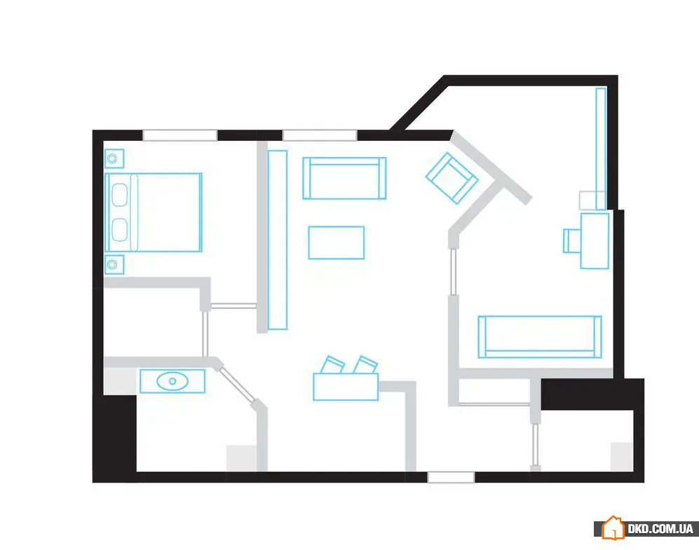 本周室内设计:Vernadsky大道上的都市公寓