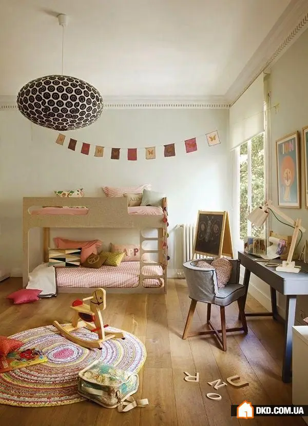 如何为3-7岁男孩女孩设计共享儿童房：4个实用建议