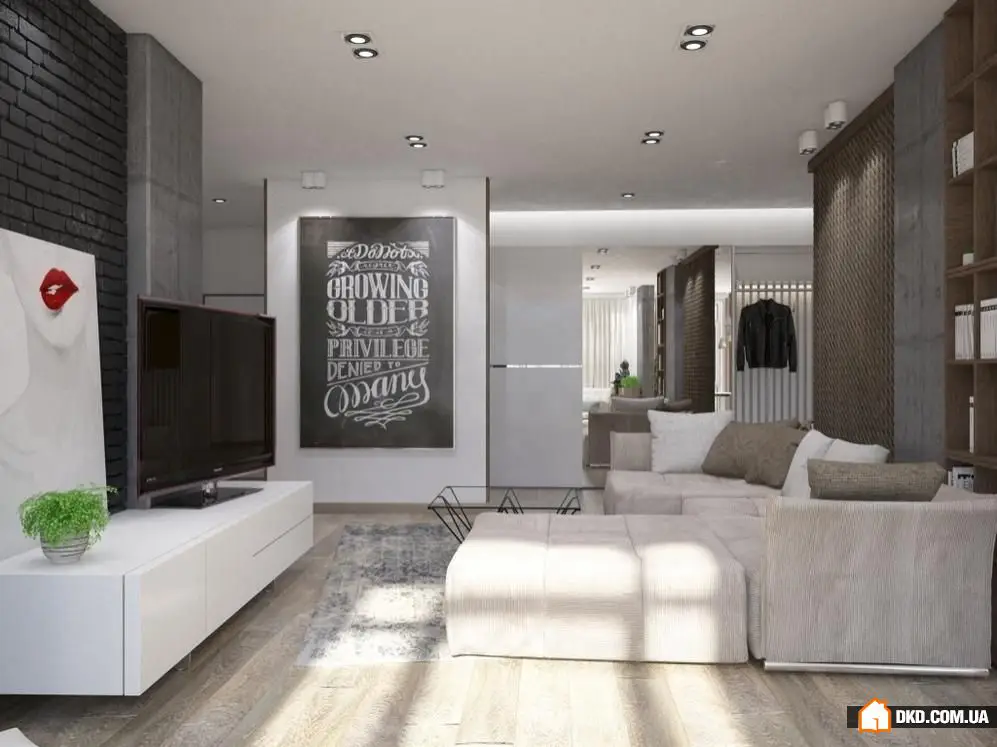 混凝土舒适感:现代风格工作室项目