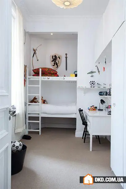 如何为3-7岁男孩女孩设计共享儿童房：4个实用建议