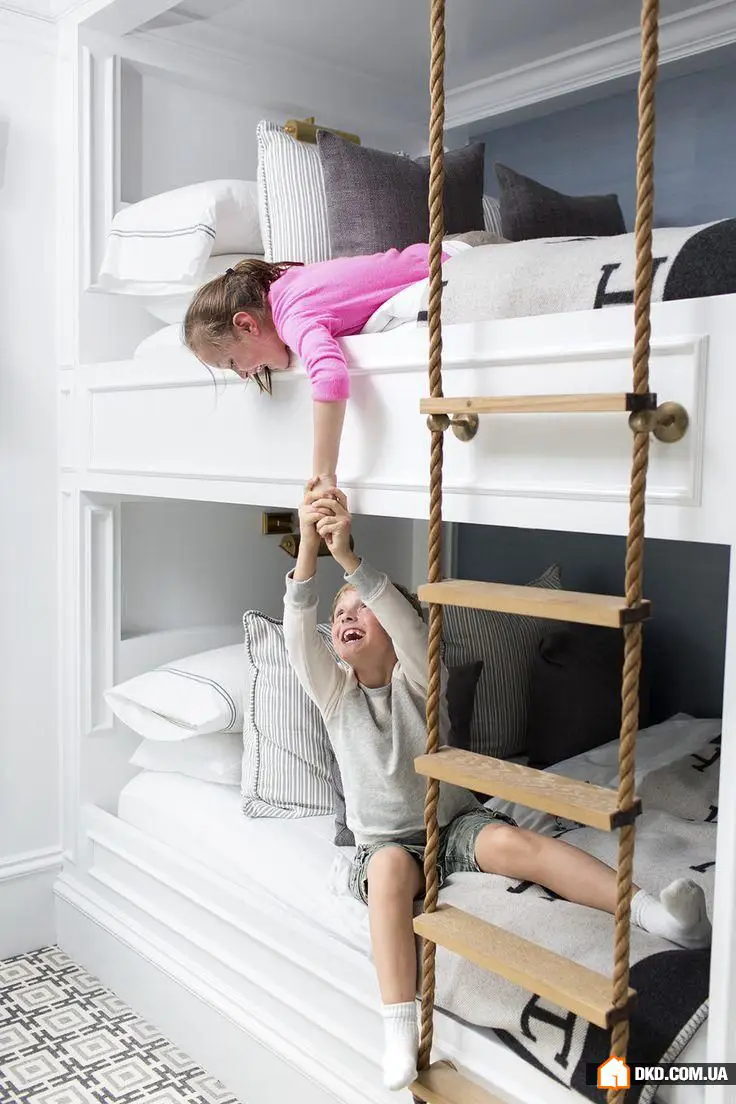 如何为3-7岁男孩女孩设计共享儿童房：4个实用建议