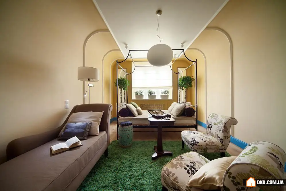 如何打造温馨客厅:莫斯科真实案例