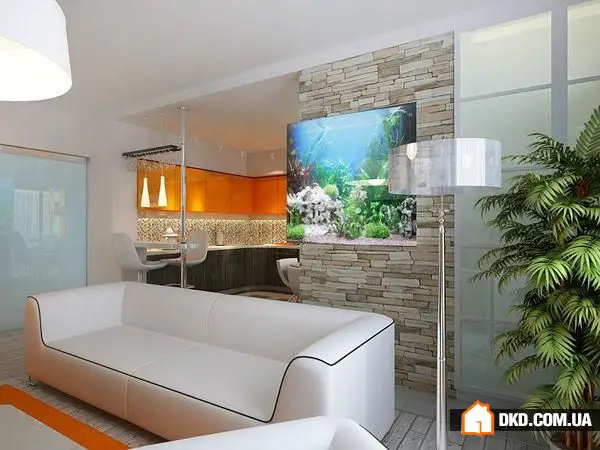 如何在室内设计中摆放鱼缸：5个想法