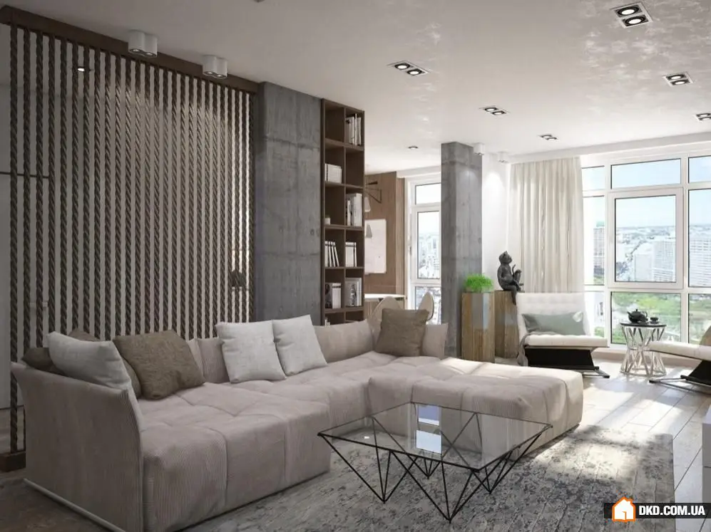 混凝土舒适感:现代风格工作室项目