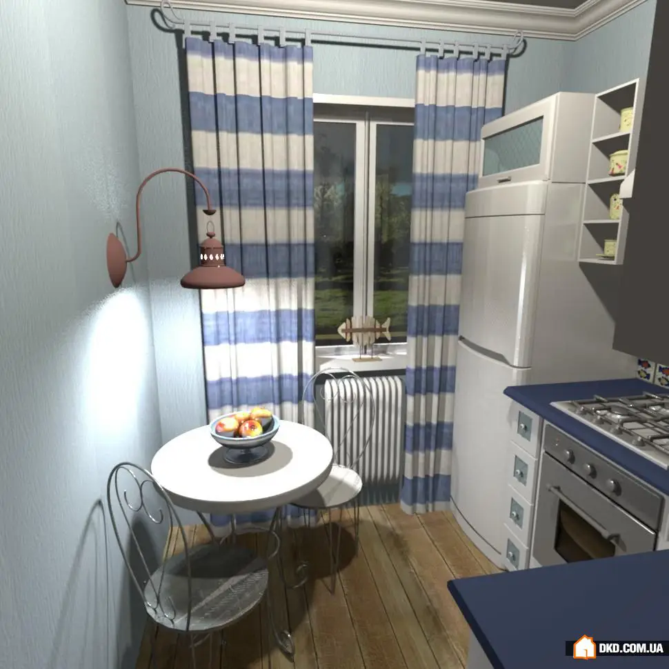 如何布置厨房家具:7个主要原则