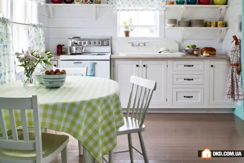 如何布置厨房家具:7个主要原则