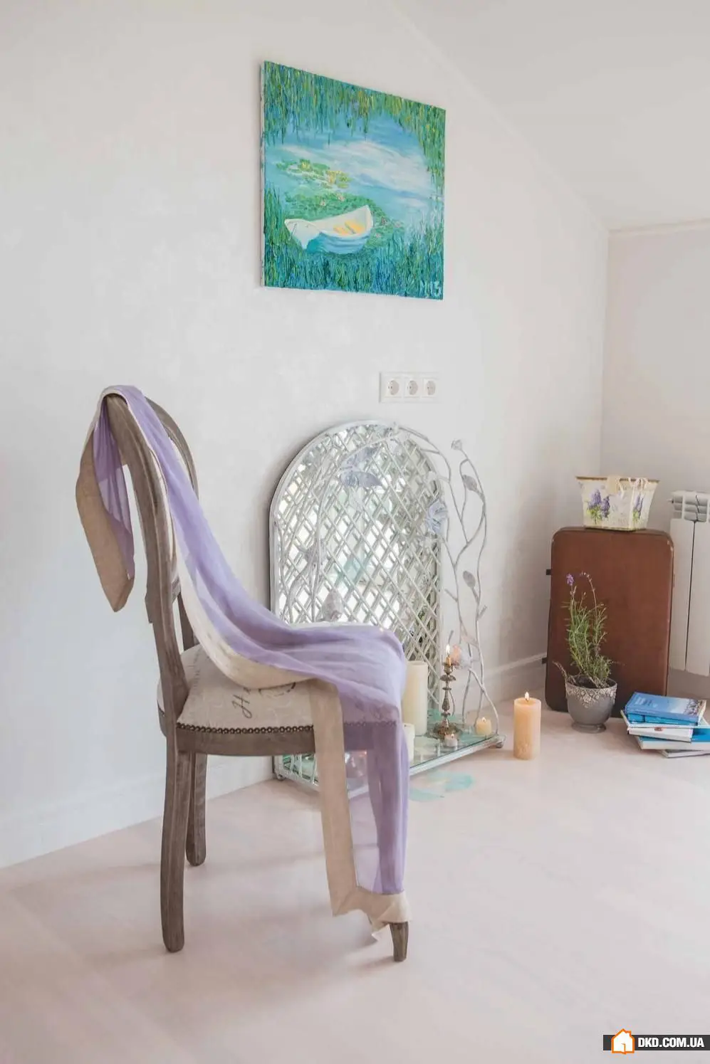 Романтика в быту: прованс в киевской мансарде