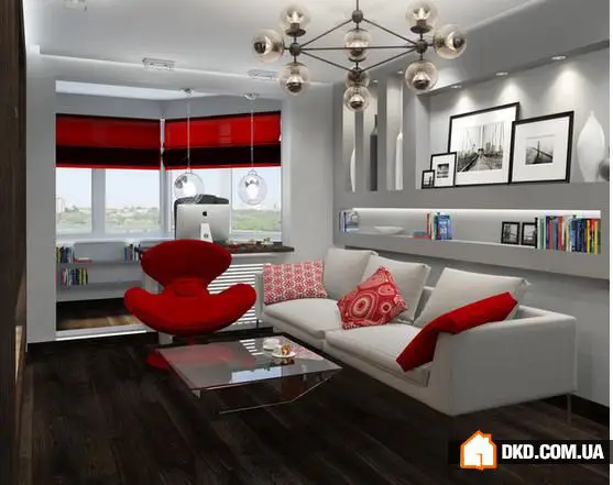 如何在阳台上布置工作区:设计师的3个创意