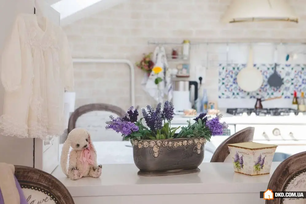 Романтика в быту: прованс в киевской мансарде