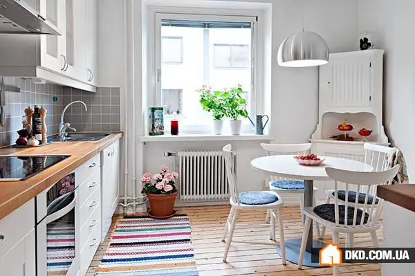 如何布置厨房家具:7个主要原则