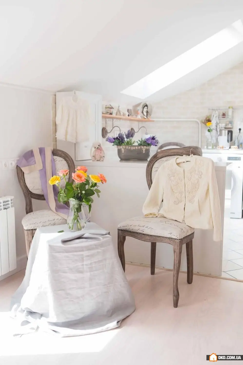 Романтика в быту: прованс в киевской мансарде