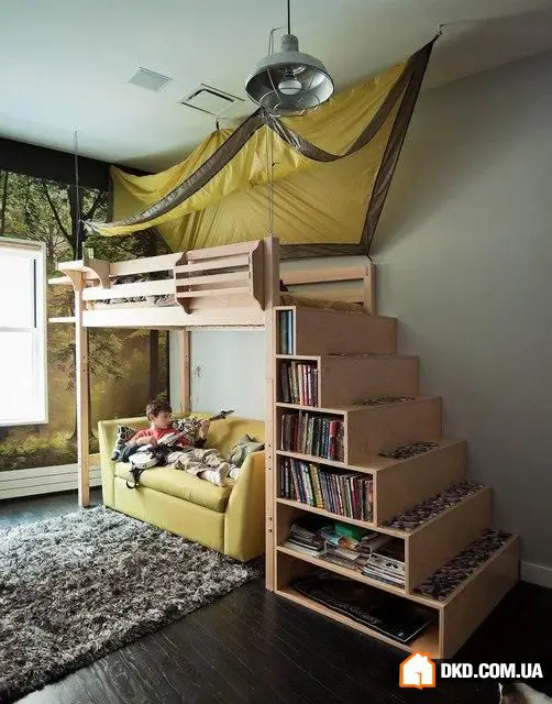 如何聪明地整理孩子的房间:4个实用想法