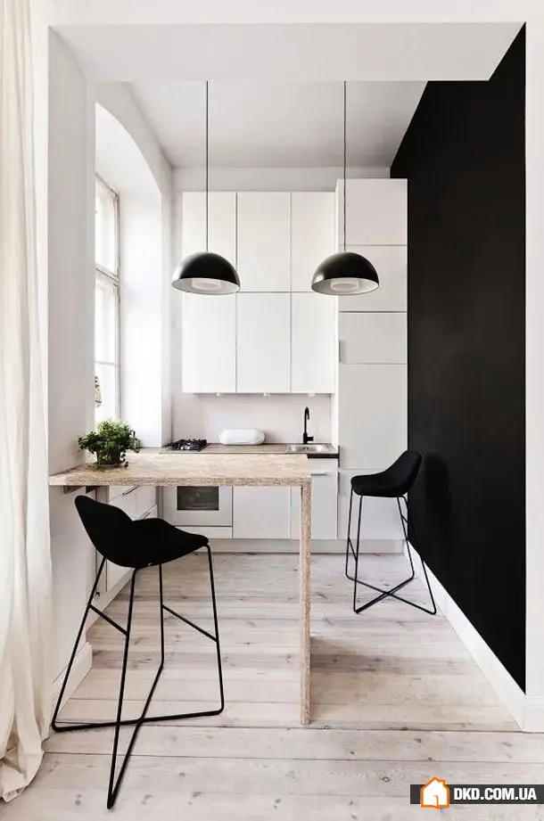 Дизайн маленькой кухни: 8 практичных советов