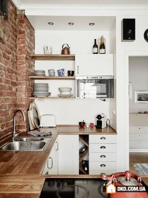 如何布置厨房家具:7个主要原则