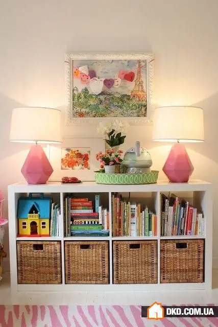 如何聪明地整理孩子的房间:4个实用想法