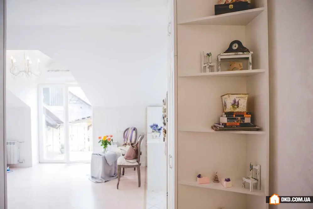 Романтика в быту: прованс в киевской мансарде