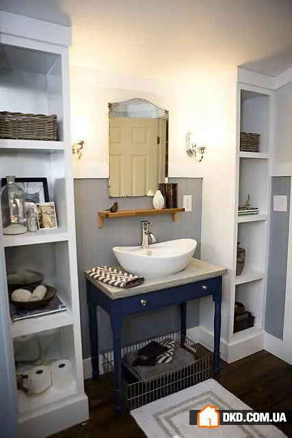 浴室紧凑储物的15个妙招