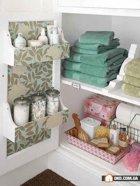 浴室紧凑储物的15个妙招