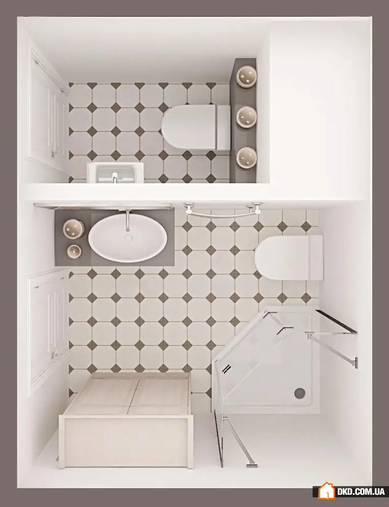 每周搬迁：小卫生间5种布局选择