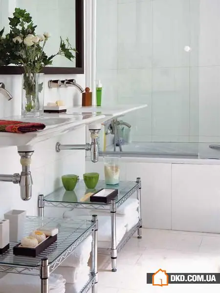 浴室紧凑储物的15个妙招